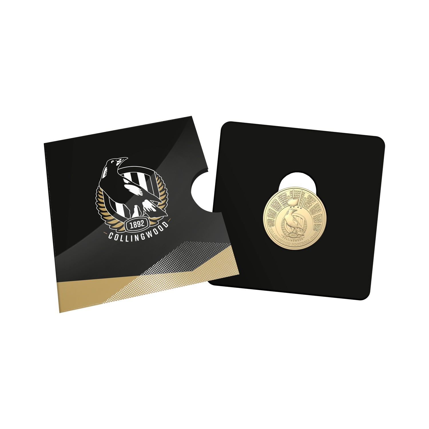 AFL 2024 $1 Uncirculated Coin - Collingwood Magpies